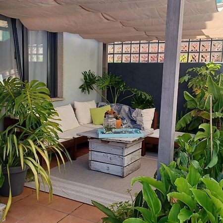 Piso A Pie De Playa Con Terraza Exclusiva Appartement Moaña Buitenkant foto
