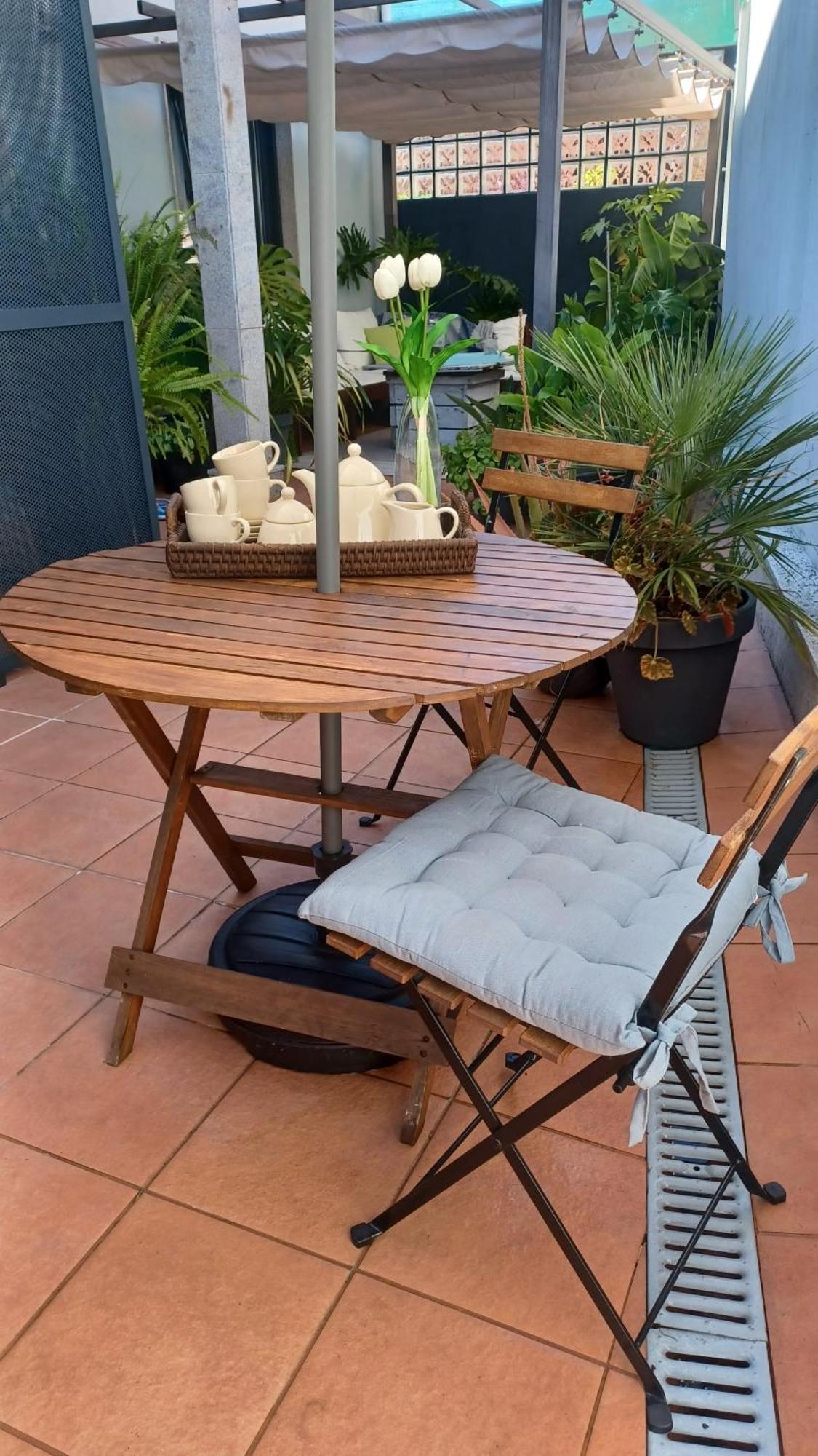 Piso A Pie De Playa Con Terraza Exclusiva Appartement Moaña Buitenkant foto
