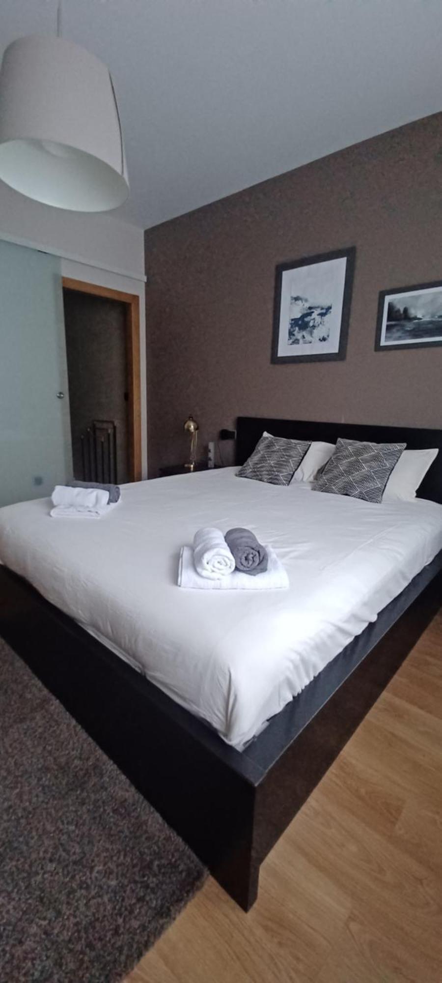 Piso A Pie De Playa Con Terraza Exclusiva Appartement Moaña Buitenkant foto